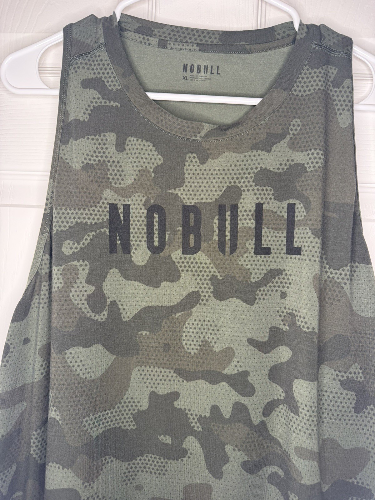 NOBULL Performance Tank Top Men’s XL Camo Light Soft Athletic Workout Gym gallery