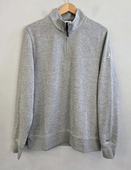 Nike Dri-Fit Player Half Zip Golf Pullover Heather Gray DH0986 Men’s Size Small
