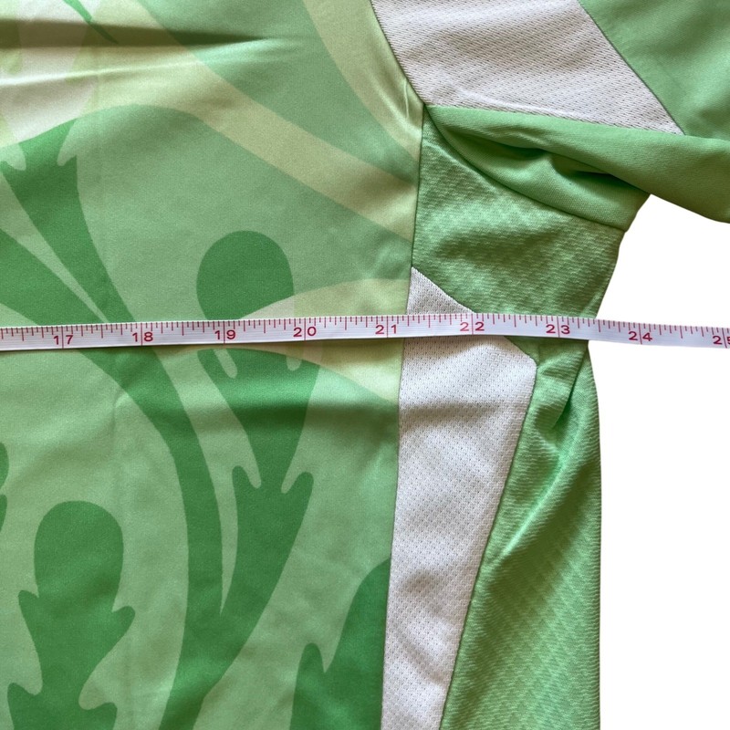 Adidas Italy FIGC Mens Pre-Match Jersey Glow Mint Green XL JF0604 New gallery