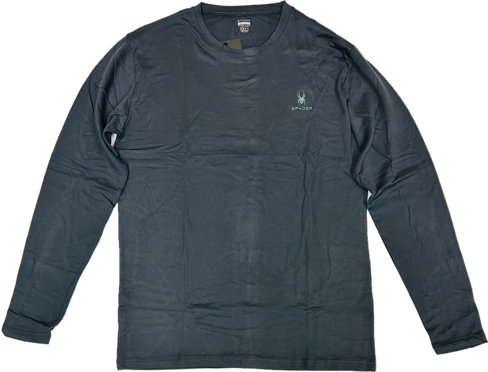 Spyder Men's Moisture Wicking Quick Dry Fit Light Long Sleeve Sports T-Shirt XL gallery