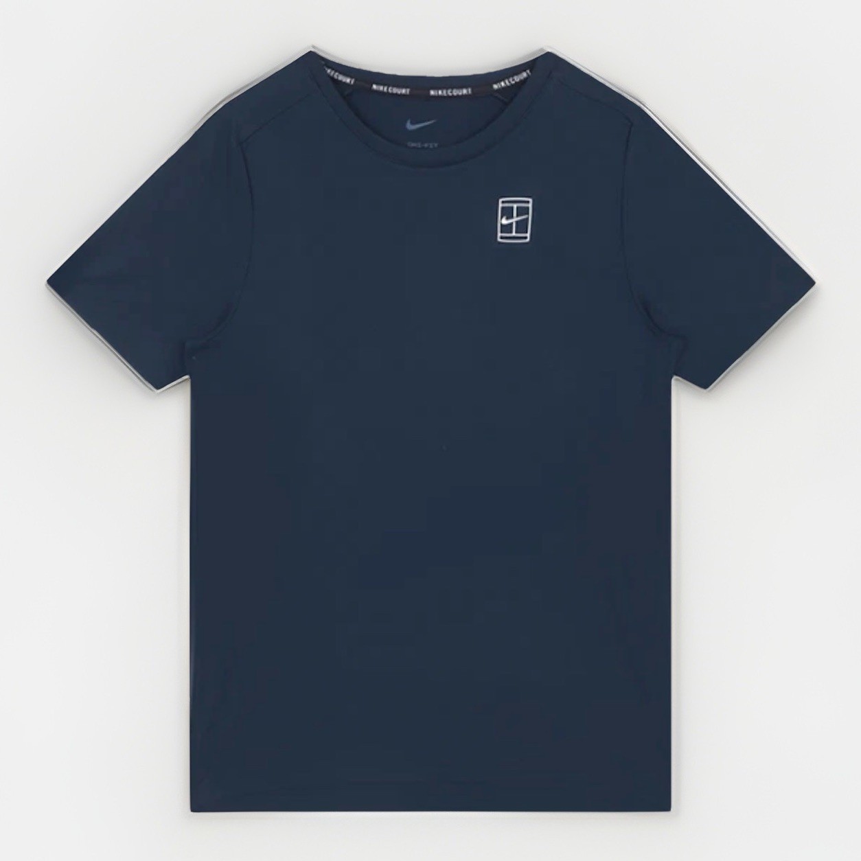 Nike Court Dri-Fit Advantage Tennis Shirt (Blue) MEDIUM Men’s FZ6910-478 gallery