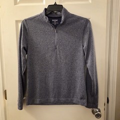 RHONE Pullover Quarter Zip Shirt Men Small Purple Athletic Golf Lightweight