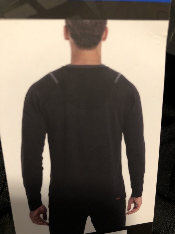 Spyder Men's Active Long Sleeve Tee T-Shirt ProWeb Microfleece Blazing Black L gallery