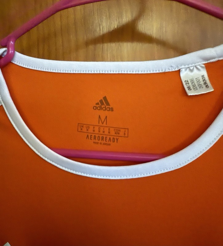 Adidas Areoready Orange Medium Mens Shirt gallery