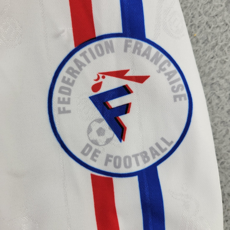 France World Cup Away Jersey Mens XL #11 White FFF Soccer Futbol gallery