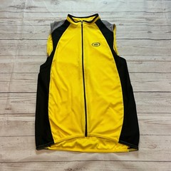 Performance Bike Yellow Jersey Ultra Full Zip Three Pocket Men’s Size Medium