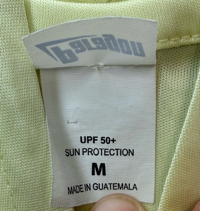 Paragon Upf 50+ Performance Shirt Men’s Sz M Yellow Hooded gallery
