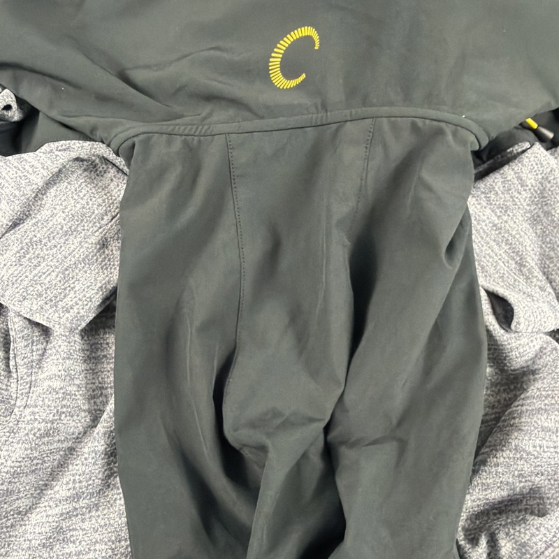 Zero Restriction Golf Hoodie Tyson Chest Logo Medium Black Gray NWT MSRP $208 gallery