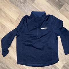 Vineyard Vines Men’s L Blue Performance 1/4 Zip Mock Neck Pullover Golf