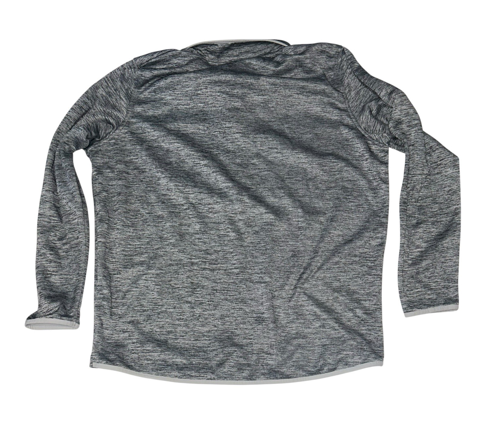 Under Armour Pullover Mens Gray ColdGear 1/4 Zip Fleece Lined Top XXL 2XL gallery