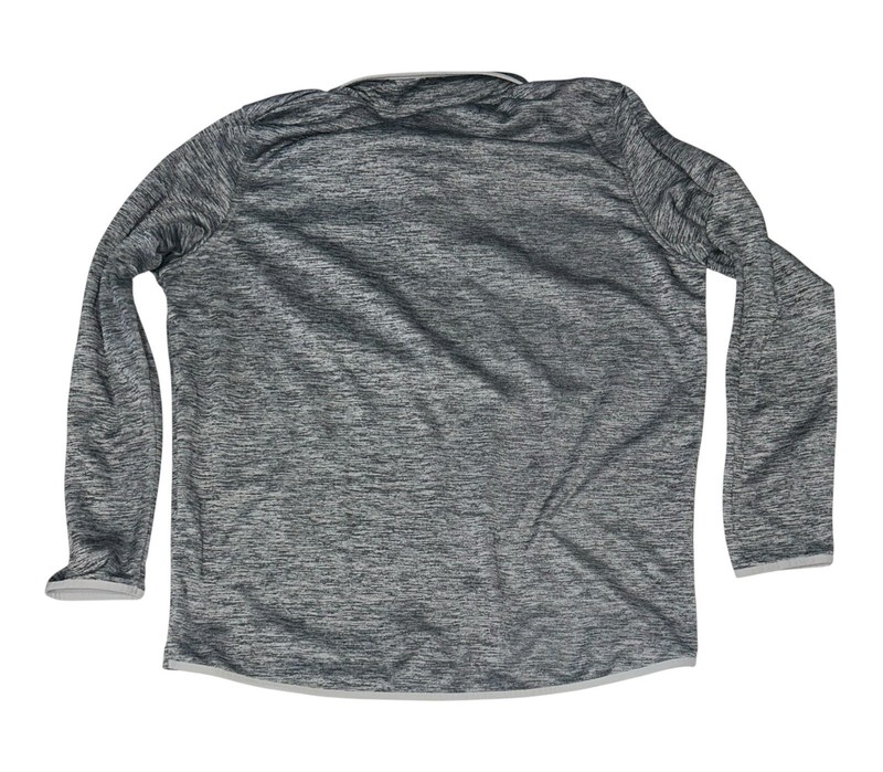 Under Armour Pullover Mens Gray ColdGear 1/4 Zip Fleece Lined Top XXL 2XL gallery