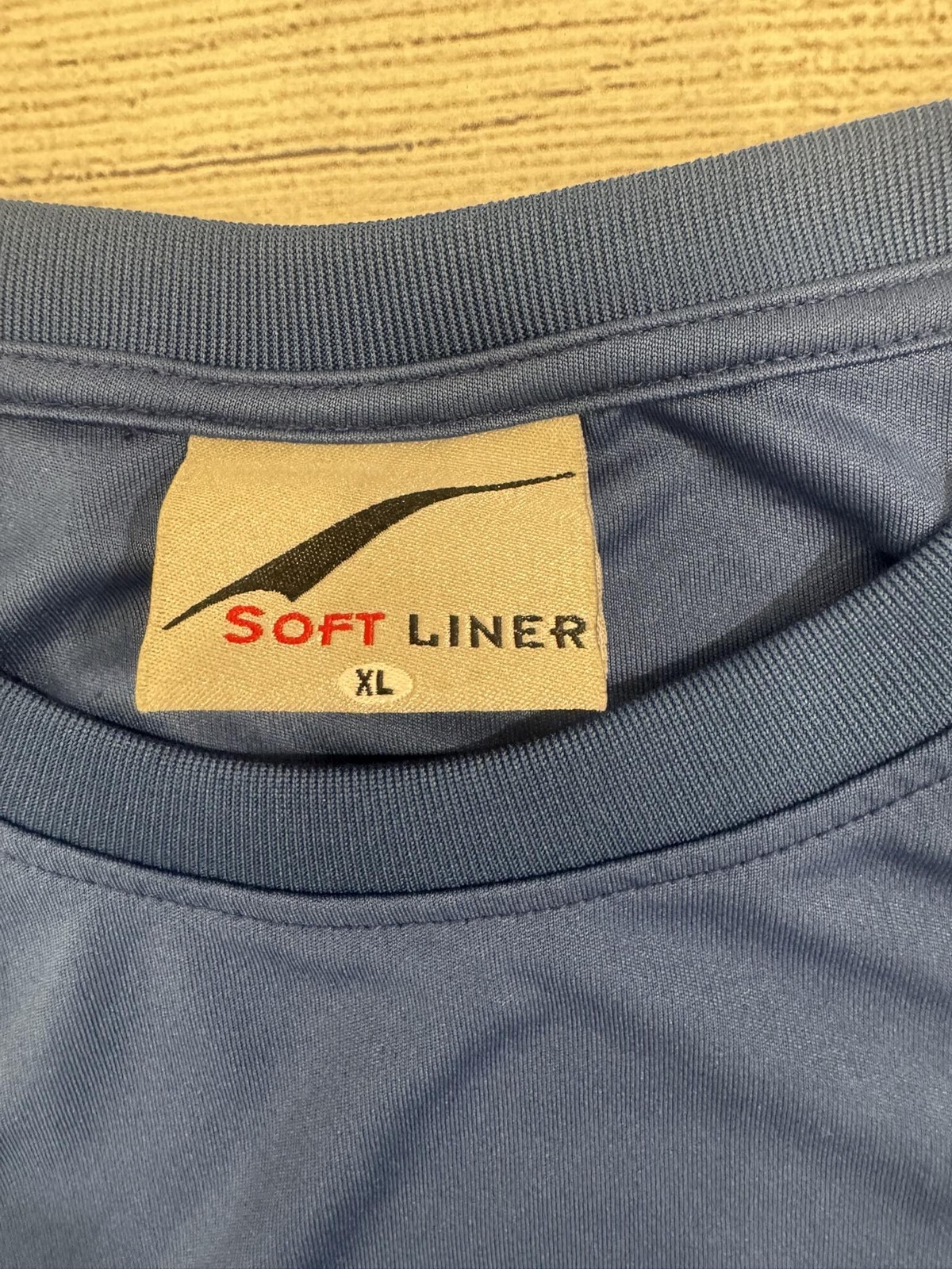 Soft Liner Shirt Mens XL Blue Performance Athletic Polyester M1206/098 gallery