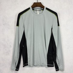 Lululemon Shirt Mens Large Long Sleeve Vented Breathable Gym Workout Athletic
