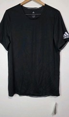 NWT Adidas Heat.Rdy HIIT Shirt Men L Training Running Athletic Lightweight Black