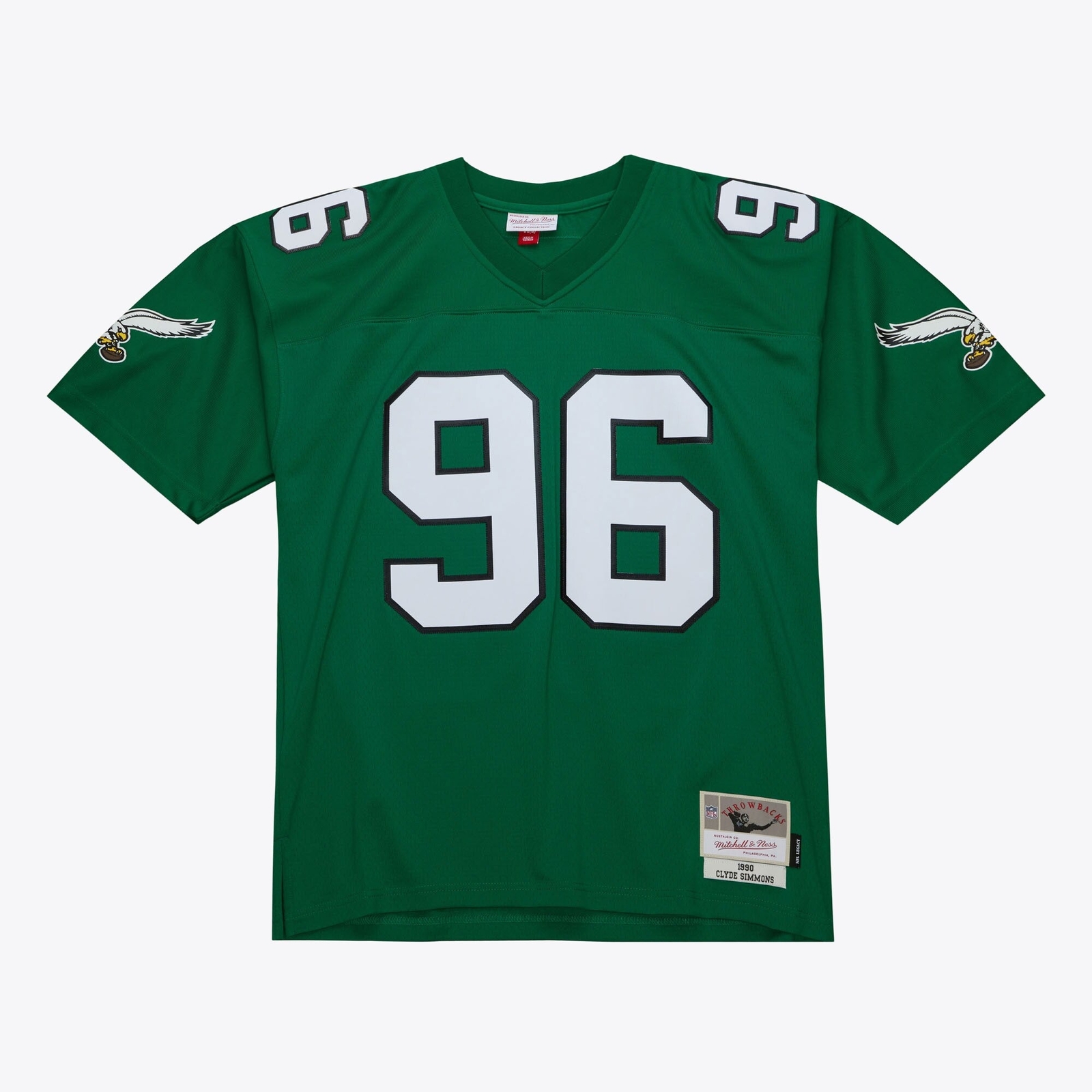 Mens Mitchell & Ness NFL DARK JERSEY EAGLES 1990 CLYDE SIMMONS gallery