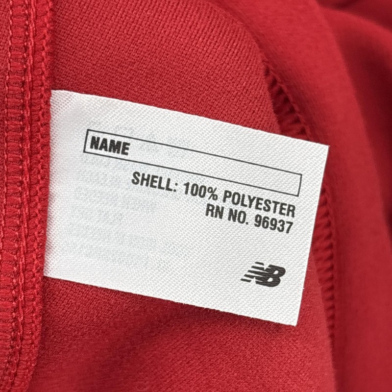 New Balance Pullover Mens Medium Red Lightning Dry 1/4 Zip Running Fleece gallery