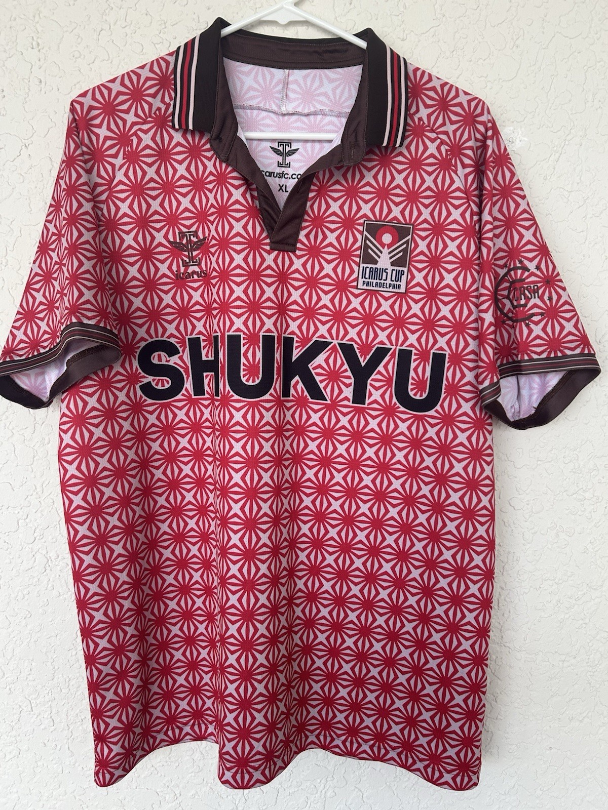 New ICARUS Cup Philadelphia SHUKYU Football Club Soccer Shirt Jersey X-Large gallery