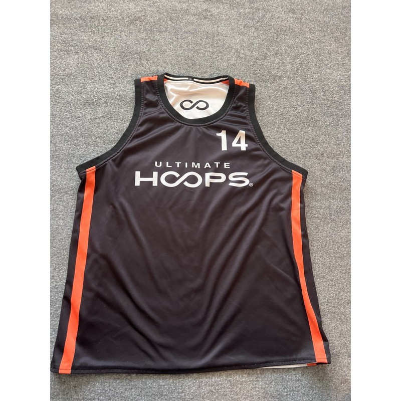 Legends Ultimate Hoops Black Lifetime Fitness Reversible Basketball Jersey Sz XL gallery