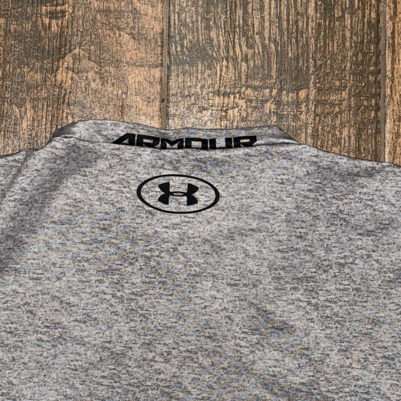 Under Armour Compression Black Skull Never Accept Defeat Military Freedom XL gallery