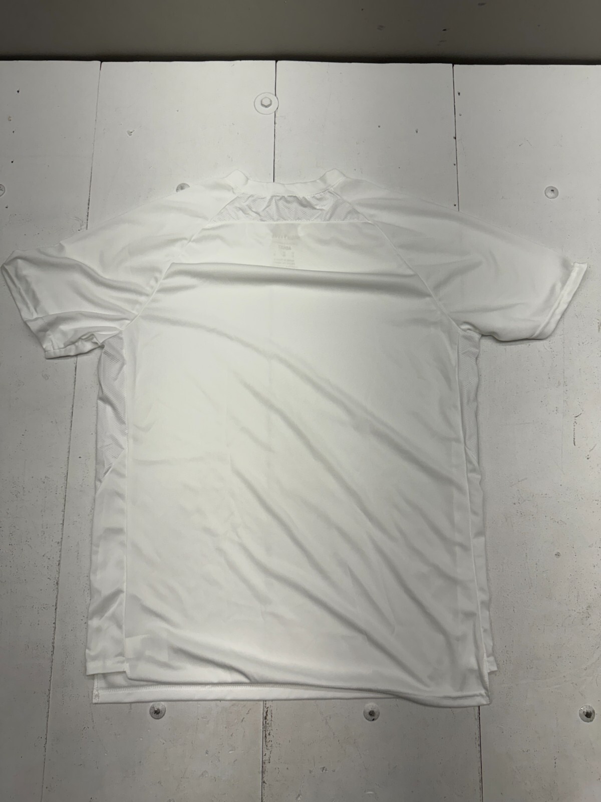 High 5 White Moisture Management Short Sleeve Athletic Shirt Mens Size Large gallery