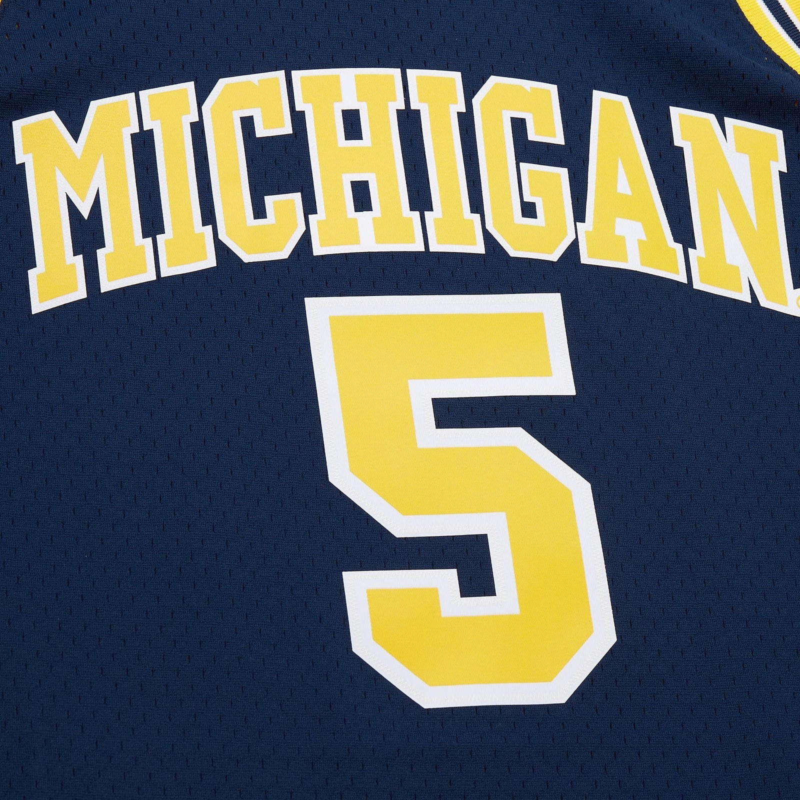 Mens Mitchell & Ness NCAA DARK JERSEY MICHIGAN 1991 JALEN ROSE gallery