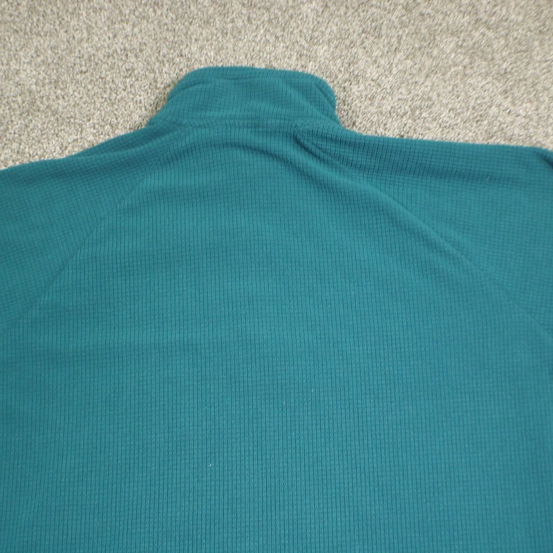 Outdoor Research OR Trail Mix Snap Pullover Waffle Knit Jacket Mens XL Blue gallery
