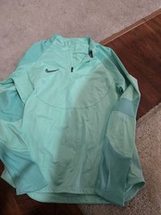 Nike Women’s Therma-FIT Strike Winter Warrior Drill Top Size Med MINT GREEN