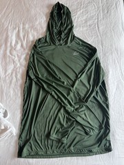 Willit Men’s XL Olive Sun Hoodie Long Sleeve Fishing Outdoor Athleisure Green