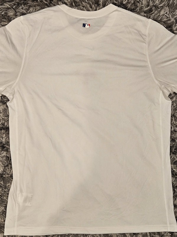 MENS PHILLIES NIKE DRI-FIT SIZE LARGE WHITE SEE PICS!!! CLEAN!!! gallery