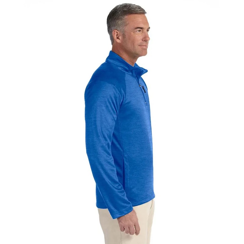 Devon & Jones DG440 2 Pack Mens Quarter Zip Sweater Stretch Work Pullover 2XL gallery