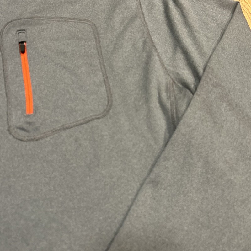 Lake Trail Long Sleeve Performance Pullover Outdoor Fish Shirt Gray XXL * gallery