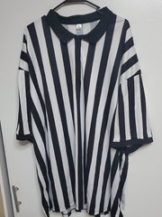 Referee Black & White Striped Men’s Jersey Shirt