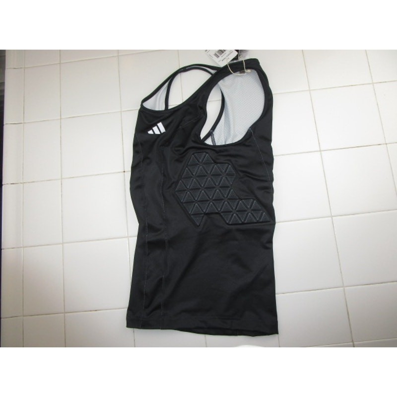 Adidas IM3592 Basketball Padded Aeroready Tank Top Men's Small Tall Black gallery