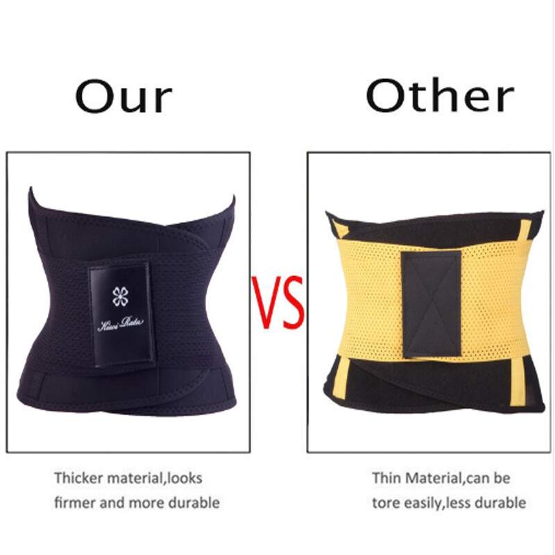 Men&Women Waist Trainer Belts Thermo Shaper Fitness Fajas Slim Belly Wrap gallery