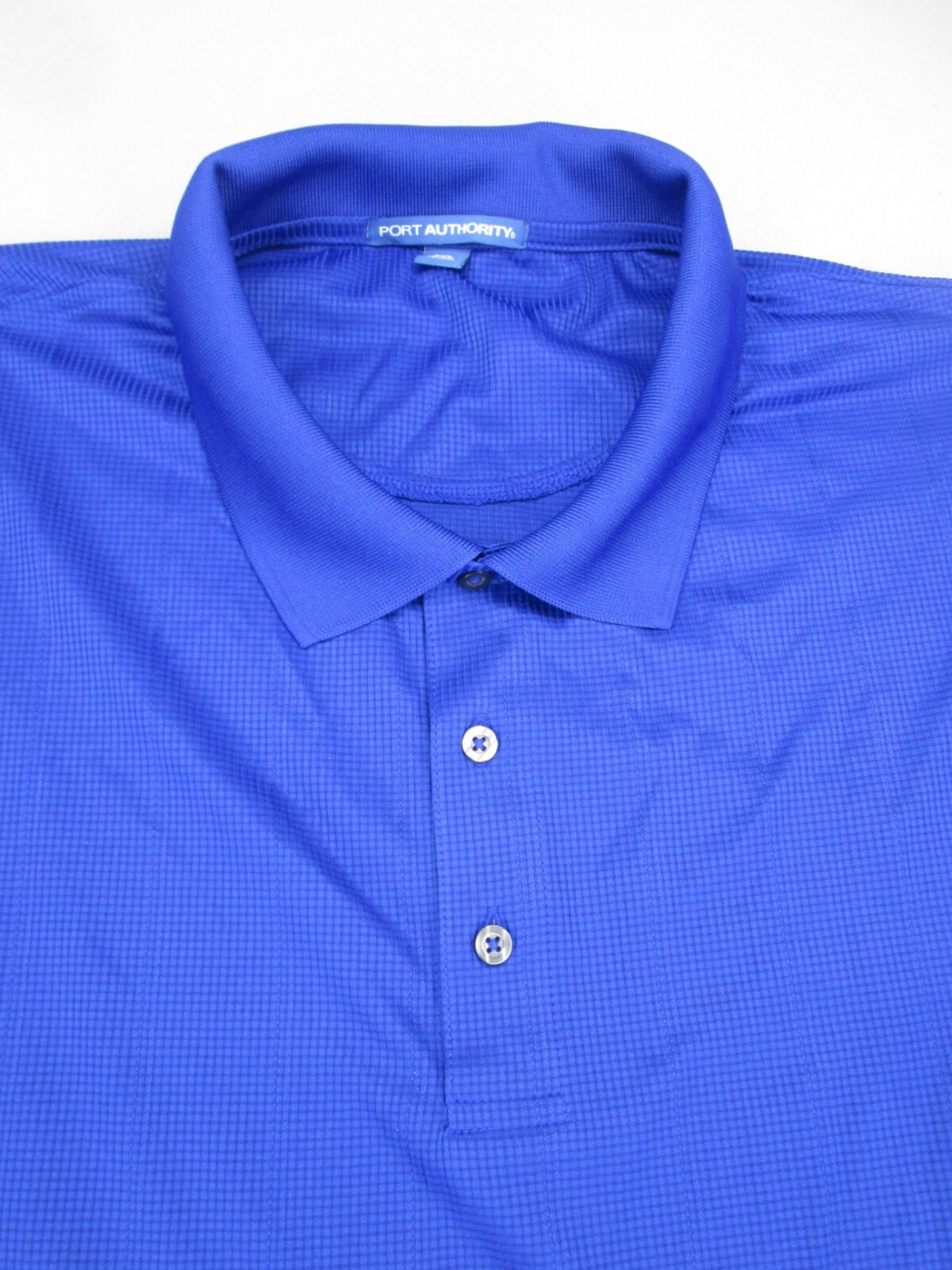 Port Authority Mens Short Sleeve Performance Polo Golf Shirt Size 3XL Royal Blue gallery