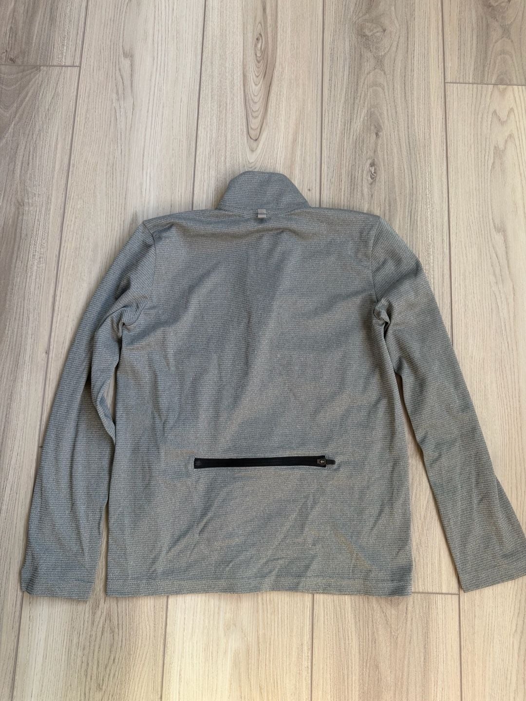 Nike Boys Dri-FIT Therma-Sphere Element 1/2-Zip Running Top Grey gallery