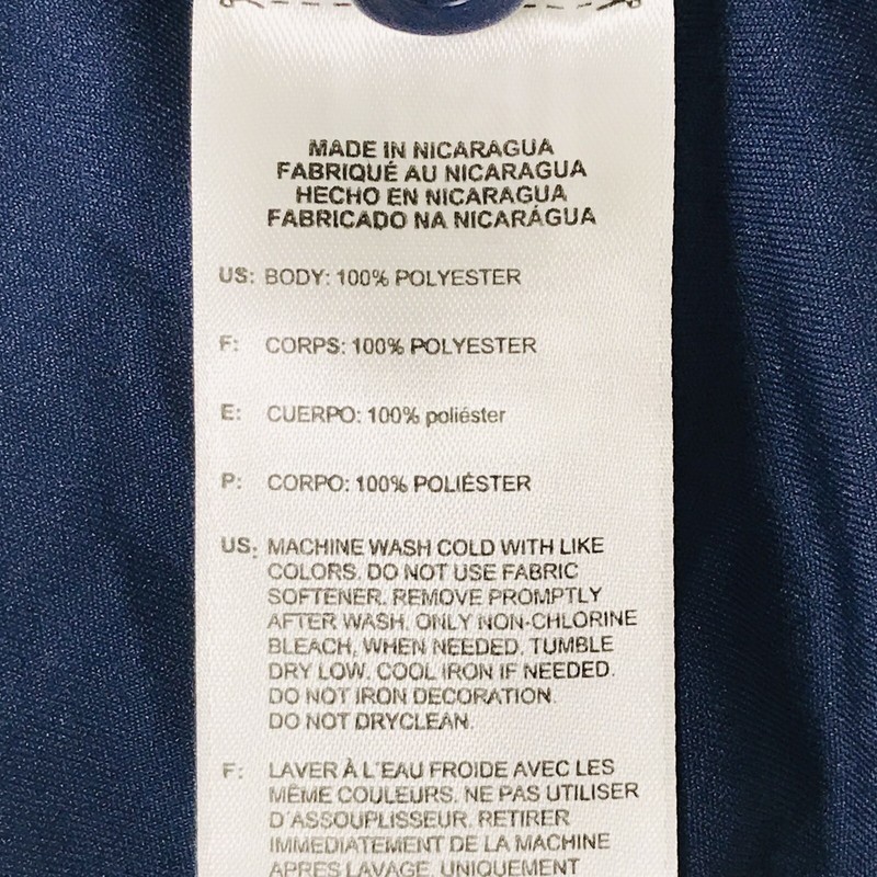 Adidas Men Navy/White Climalite Diamond King 2-Button Henley Baseball Jersey L gallery