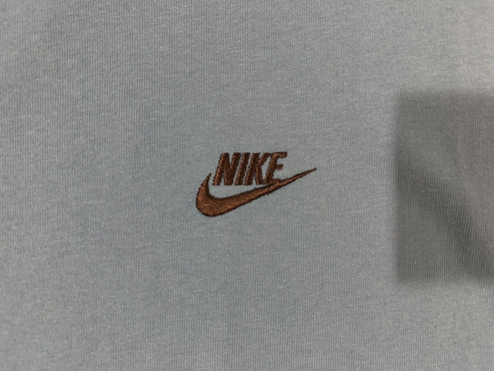 New S Nike Sportswear Premium Essentials Tall Blue Shirt Loose Fit DO7392-435 gallery