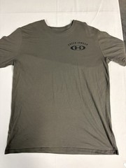 Under Armour Pinnacle Training Club Shirt Mens Large Military Green Loose Fit