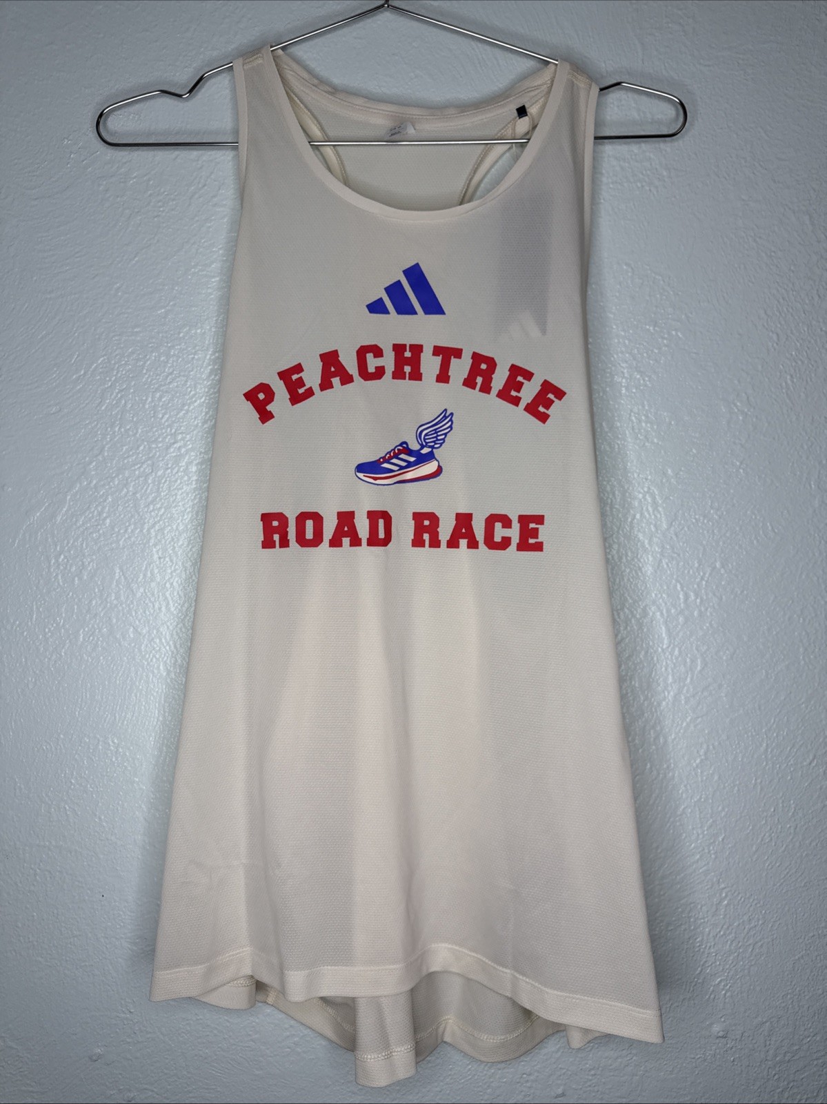 Adidas Atlanta Womens XLarge Peachtree Road Race Running Singlet Tan Tank NWT gallery