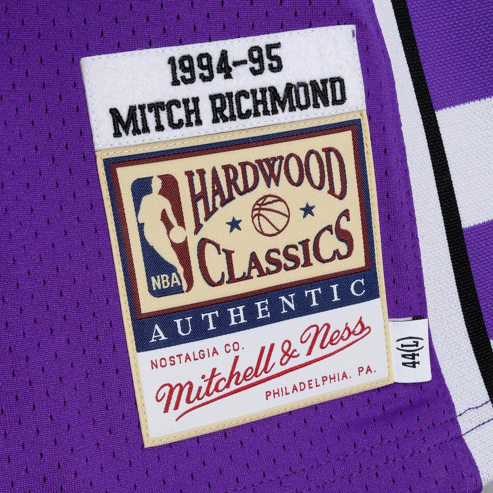 MITCHELL & NESS NBA AUTHENTIC JERSEY SACRAMENTO KINGS 94 MITCH RICHMOND gallery