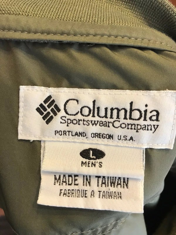 Columbia Sportswear Men’s LS Pullover L Olive Drab Polyester - Side Zip Pockets gallery