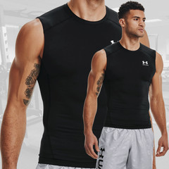 Under Armour Men’s UA HeatGear Compression Shirt, Sleeveless, Free Shipping