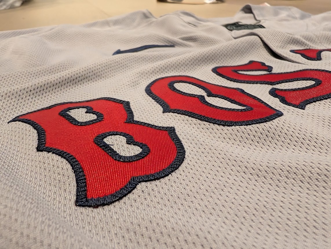 Nike Authentic Boston Red Sox Vapor Elite Base Alternate Grey Jersey 52 gallery