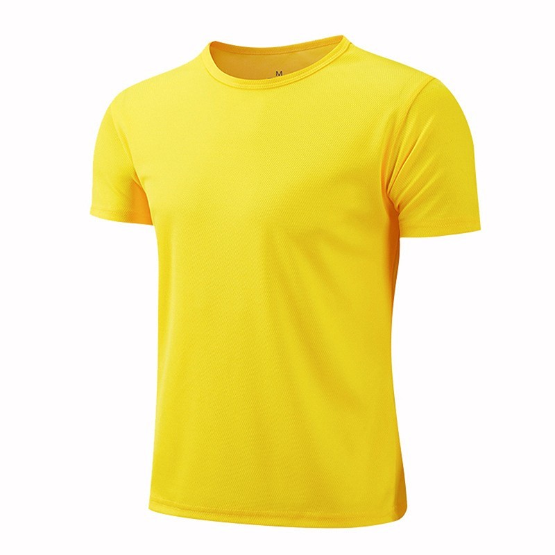 Mens Active Athletic T Shirts Gym Running Workout Dry-Fit Crew Neck Top gallery