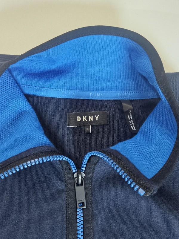 DKNY Athletic Pullover Mens Size XL Navy Blue Outdoor Golf Preppy Activewear gallery