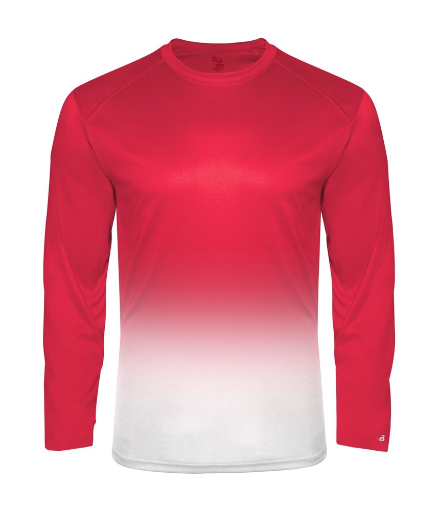 Badger Sport 420400 Ombre Long Sleeve T-Shirt