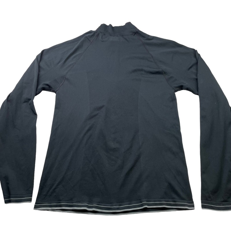 Patagonia Men's Performance Base Layer Capilene 1/4 Zip Pullover Black • Medium gallery