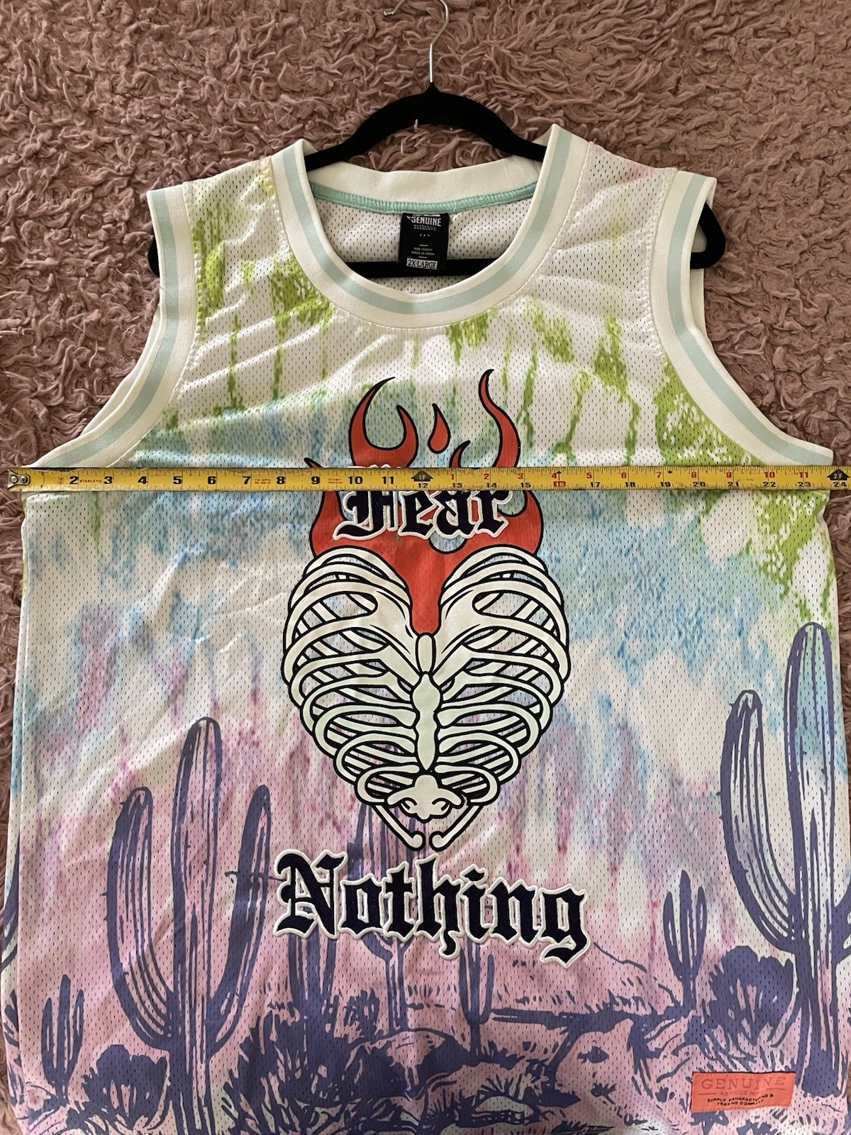 Fear Nothing Mens Basketball Jersey Plus Size 2XL gallery