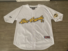 NEW RARE VTG 90’s SOLO SEMORE Baseball Jersey 01 Los Angeles Hip Hop Rap Sz XL